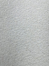 Web Sequin Fish Net Polyester Fabric - Blush Peach, Champagne, Taupe, White Open Mesh Sequin Design, 60" Width (1 Yard)
