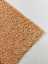 Web Sequin Fish Net Polyester Fabric - Blush Peach, Champagne, Taupe, White Open Mesh Sequin Design, 60" Width (1 Yard)