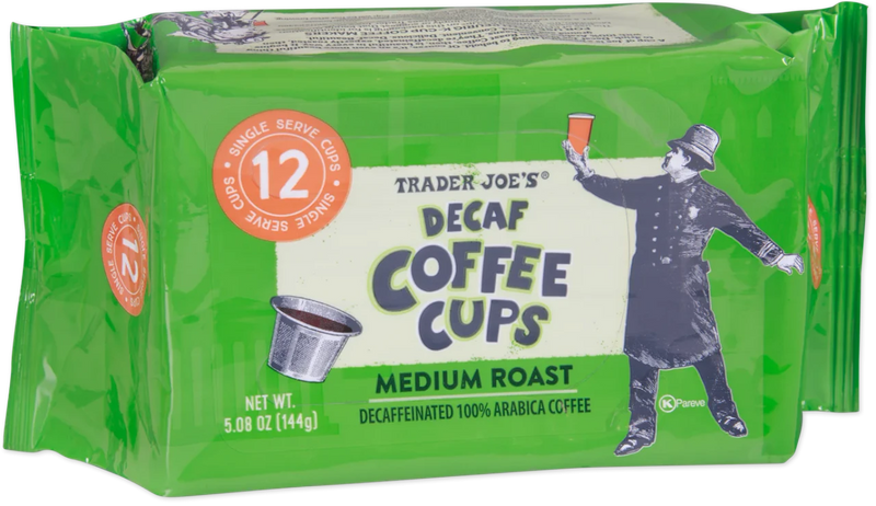 Decaf Coffee Cups Single Serve Arabica Coffee Pods 5.08 Oz