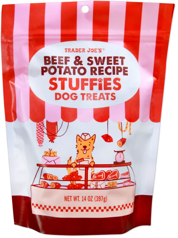 Beef Sweet Potato Dog Treats 14 Oz Soft Chewy Flavorful Snack