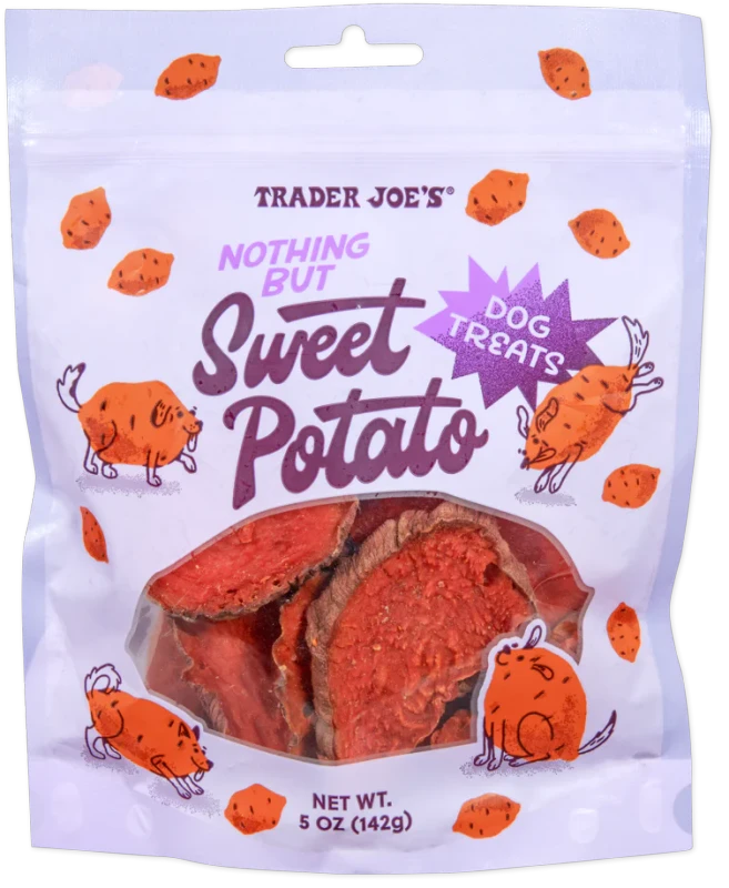 Sweet Potato Dog Treats 5 Oz Grain Free Natural Chewy Snack