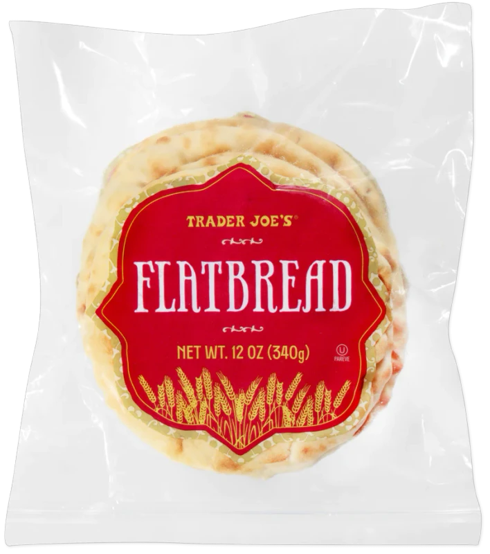 Flatbread 12 Oz Soft Chewy Wrap & Pizza Flatbread