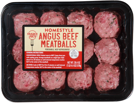 Homestyle Angus Beef Meatballs 20.4 Oz