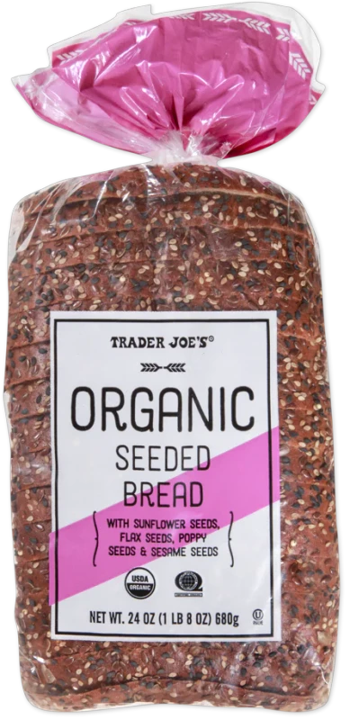 Organic Seeded Bread 24 Oz Soft Multigrain Artisan Sandwich Bread