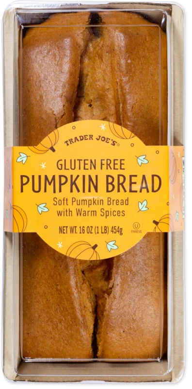 Gluten Free Pumpkin Bread 16 Oz Moist Spiced Autumn Loaf
