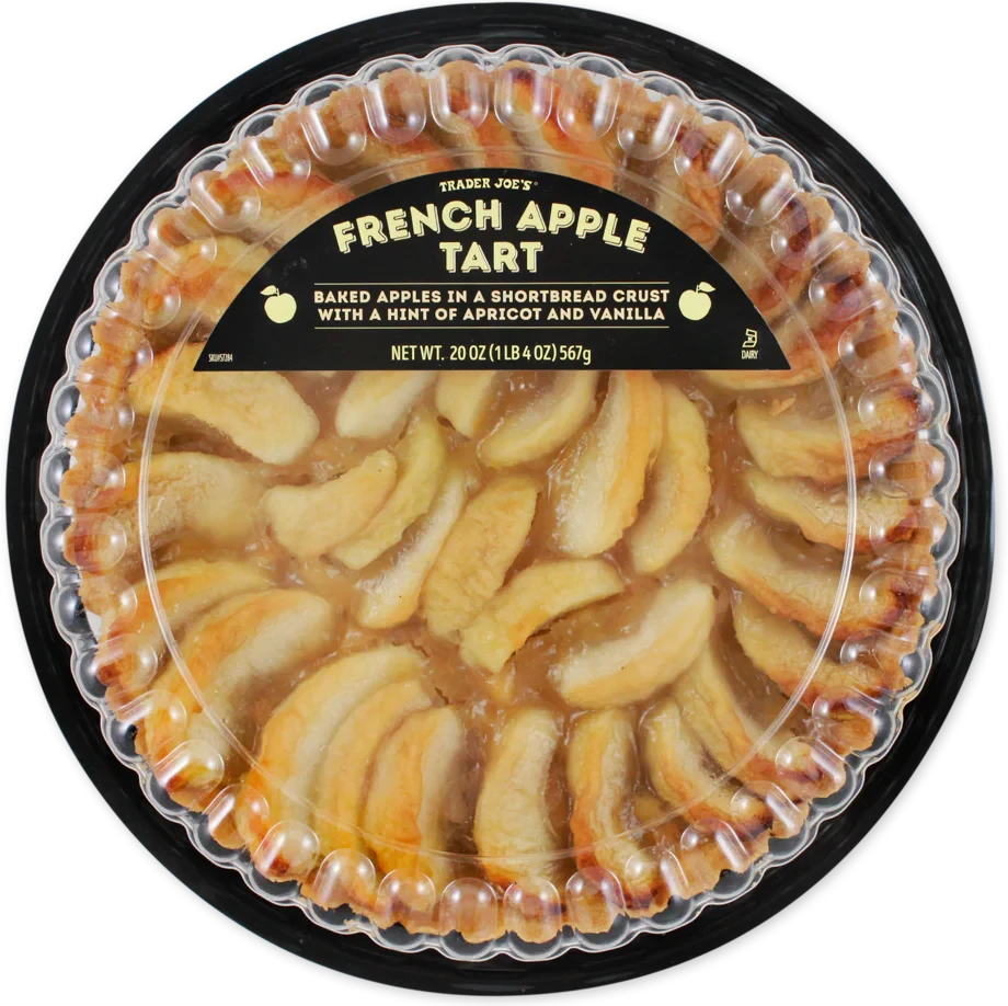 French Apple Tart 20 Oz Buttery Apple Apricot Glazed Tart