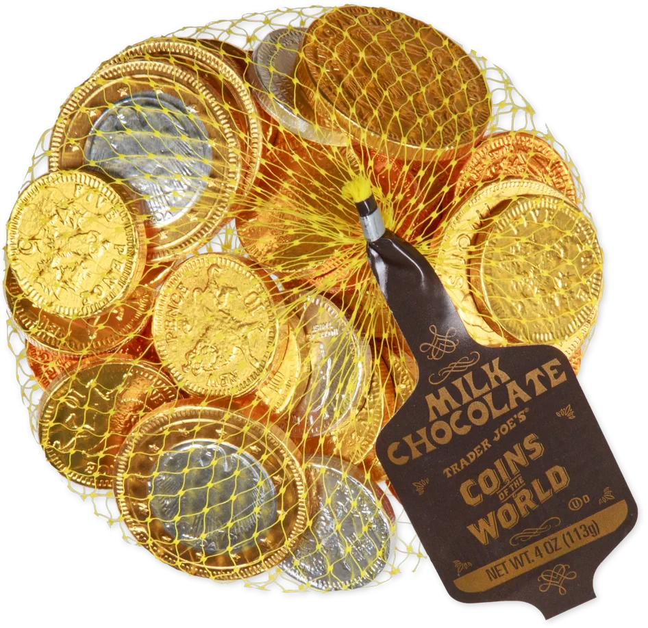 Coins of the World – Foil-Wrapped Milk Chocolate Coin Assortment