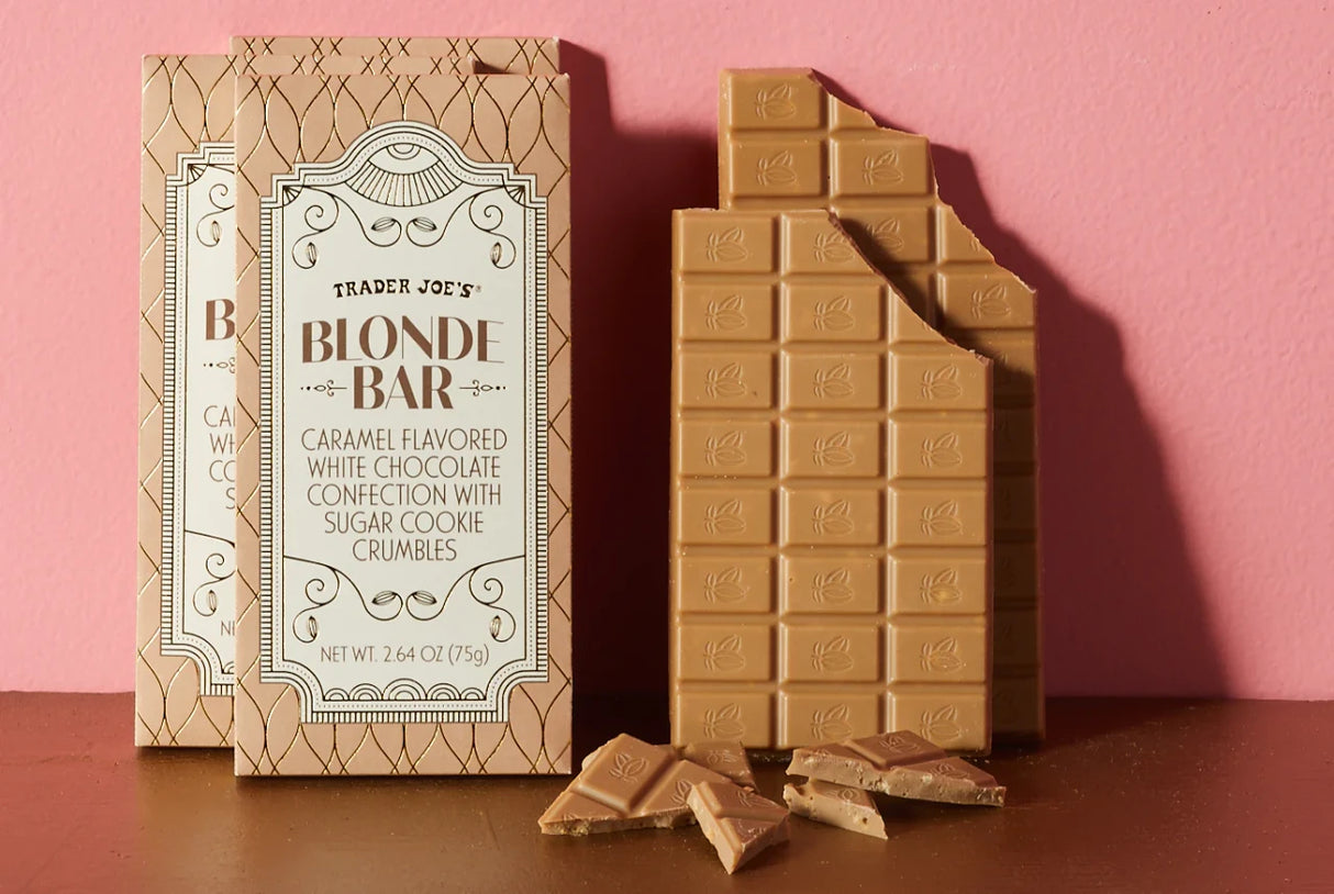 Blonde Bar – Caramelized White Chocolate with Cookie Crumbles