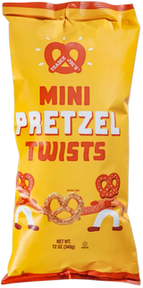 Mini Pretzel Twists – Classic Crunchy Salted Pretzel Snacks