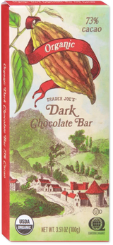 Organic Dark Chocolate Bar 73% Cacao – Pure Organic Dark Chocolate Experience