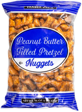 Peanut Butter Filled Pretzel Nuggets – Salty Crunchy Peanut Butter Snack Bites