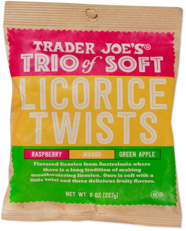 Trio of Soft Licorice Twists – Fruity Chewy Licorice Candy