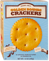 Golden Rounds Crackers – Buttery Crispy Snack Crackers