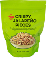 Crispy Jalapeño Pieces – Crunchy Spicy Jalapeño Pepper Topping