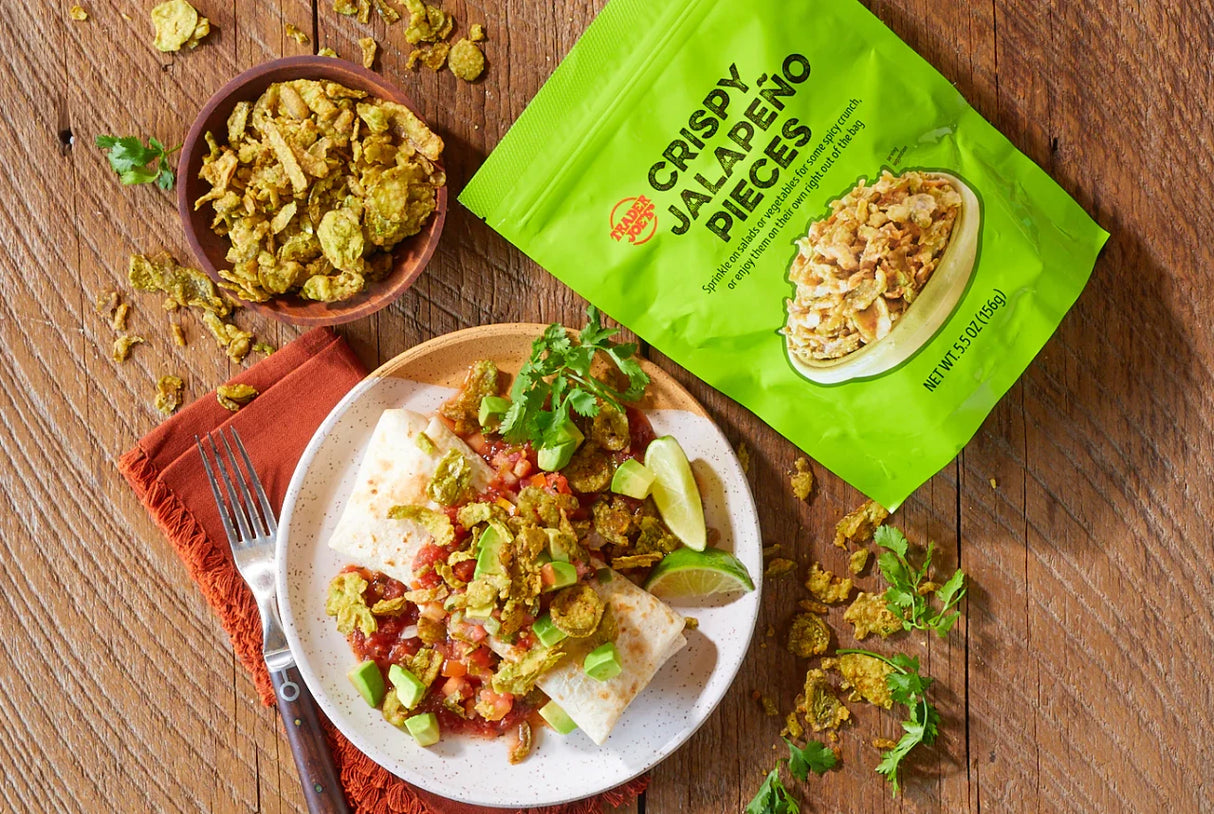 Crispy Jalapeño Pieces – Crunchy Spicy Jalapeño Pepper Topping