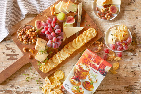 Pita Bite Crackers – Crunchy Sea Salted Mini Pita Chips
