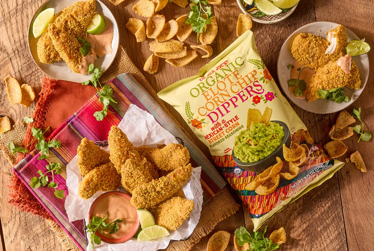Organic Elote Corn Chip Dippers – Mexican Street Corn Inspired Chips