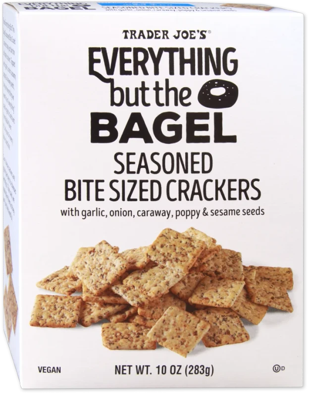Everything But the Bagel Seasoned Crackers – Savory Seeded Crunch Snacks