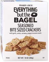 Everything But the Bagel Seasoned Crackers – Savory Seeded Crunch Snacks