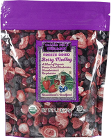 Organic Freeze-Dried Berry Medley – Blueberries, Strawberries & Raspberries (1.2 oz)