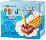 PB & J Snack Duo – Peanut Butter Wafer Sticks with Raspberry Dip (12.7 oz)