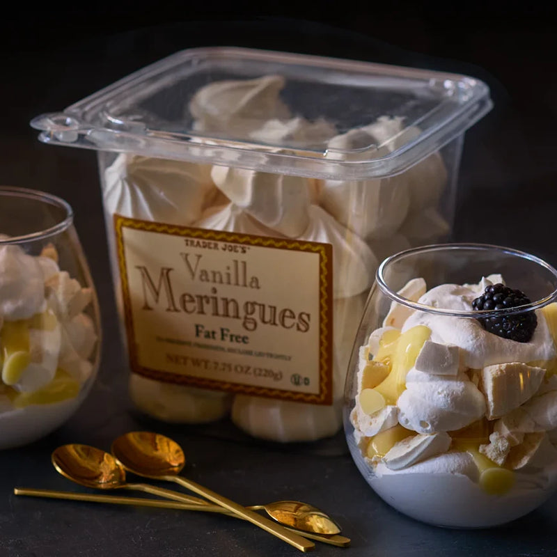Vanilla Meringues – Light & Airy Vanilla Whipped Cookies (7.75 oz)