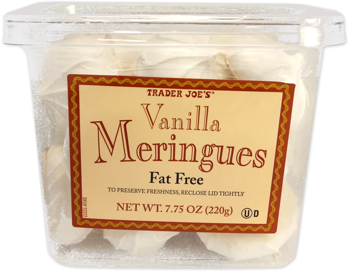 Vanilla Meringues – Light & Airy Vanilla Whipped Cookies (7.75 oz)