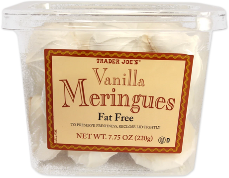 Vanilla Meringues – Light & Airy Vanilla Whipped Cookies (7.75 oz)