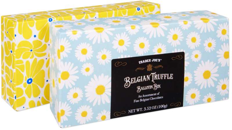 Belgian Truffle Ballotin Box – Assorted Gourmet Chocolate Truffles (3.45 oz)