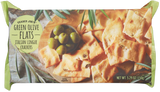 Green Olive Flats – Italian Lingue Crackers with Green Olives