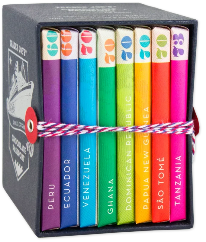 Chocolate Passport World Chocolate Bar Collection Gift Set 12.8 Oz