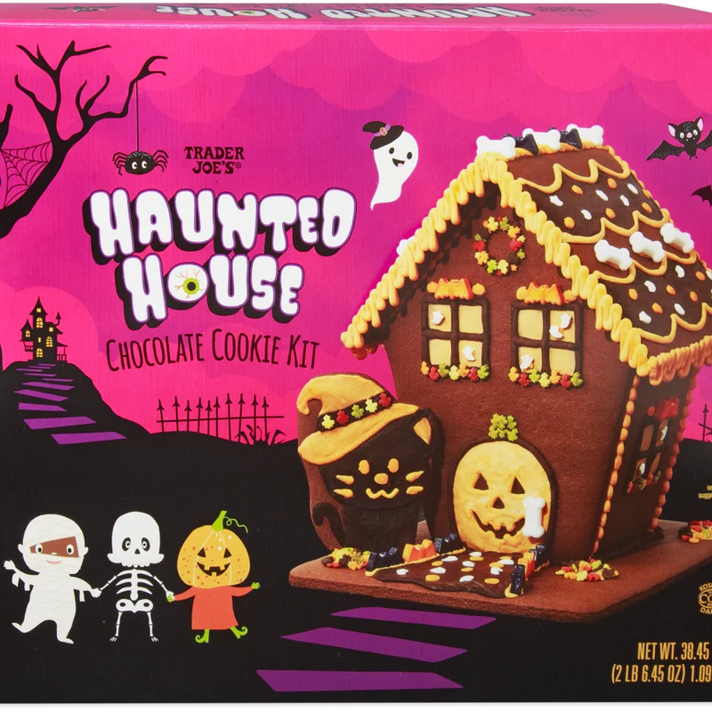 Haunted House Chocolate Cookie Kit for Halloween Holiday Party Treats 12-Piece Set 38.45 Oz