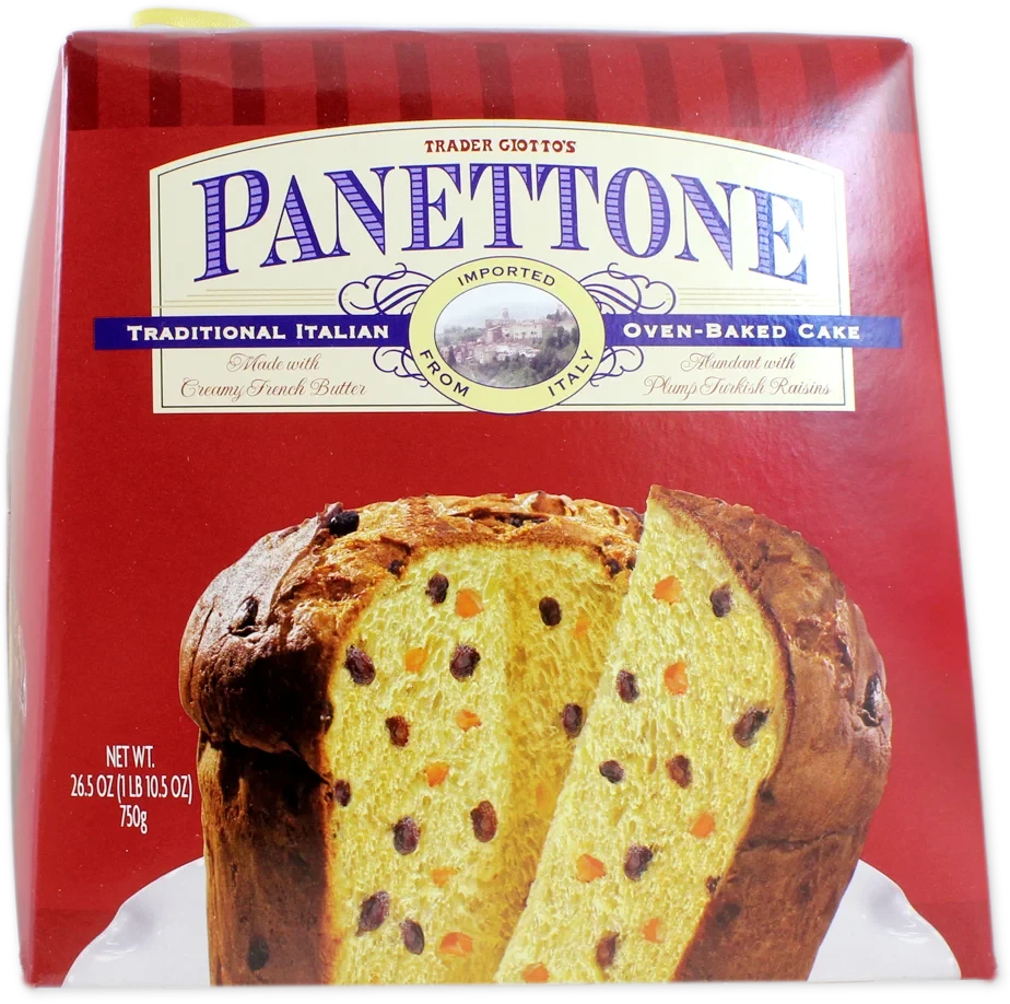 Italian Panettone Sweet Holiday Cake 26.5 Oz