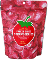 Freeze Dried Strawberries – Crunchy Dehydrated Strawberry Slices (1.2 oz)