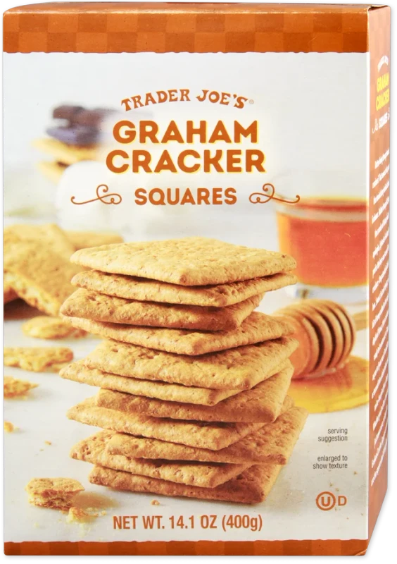 Graham Cracker Squares – Lightly Sweet Honey-Flavored Snack Crackers (14.1 oz)