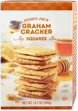Graham Cracker Squares – Lightly Sweet Honey-Flavored Snack Crackers (14.1 oz)