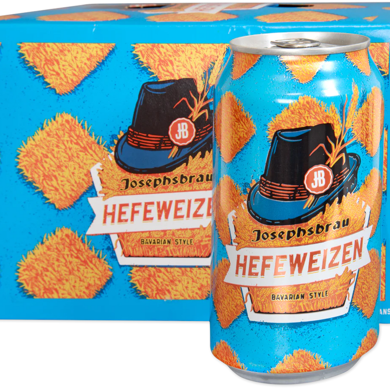 Josephsbrau Bavarian Style Hefeweizen – Authentic Wheat Beer (12 fl oz)