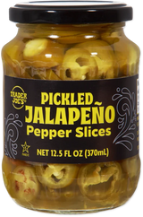 Pickled Jalapeño Pepper Slices – 12.5 Fl Oz Tangy Spicy Jalapenos
