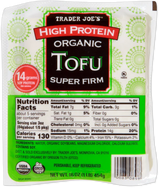High Protein Organic Tofu – Super Firm 16 Oz 14g Protein Plant-Based Block