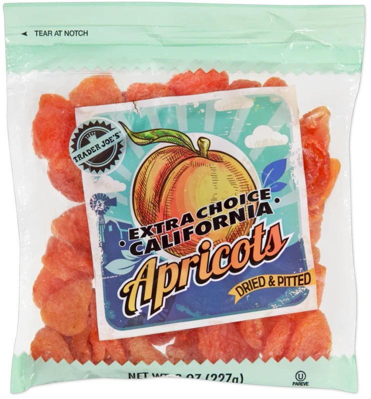 Extra Choice California Apricots – Dried Sweet-Tart Apricots (8 oz)