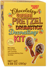 Chocolatey Caramel Pretzel Drumstick Decorating Kit – Fun Holiday DIY Treat