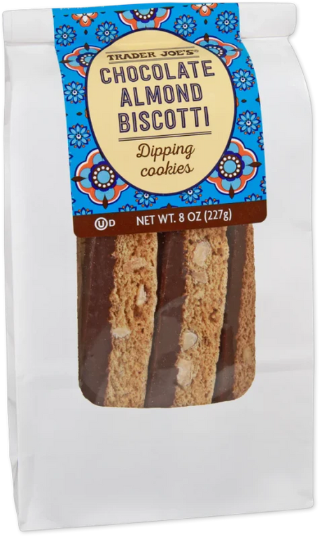Chocolate Almond Biscotti – Crunchy Italian Cookies with Chocolate Dip
