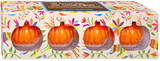 Mexican Style Hot Cocoa Melts – Pumpkin-Shaped Spiced White Chocolate Cocoa Bombs