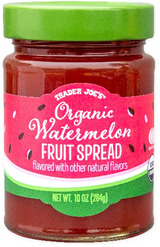 Organic Watermelon Fruit Spread – Sweet Summer Melon Preserve 10 Oz
