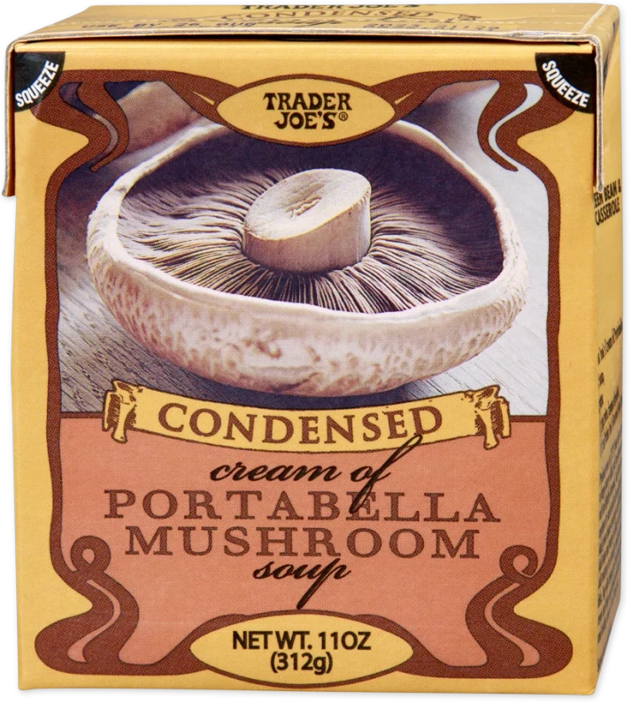 Trader Joe’s Condensed Cream of Portabella Mushroom Soup – Silky & Savory