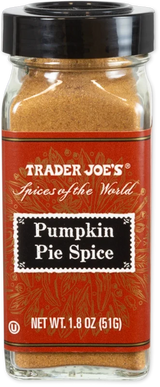 Trader Joe Pumpkin Pie Spice - Sweet, Warm, and Versatile 1.8 Oz