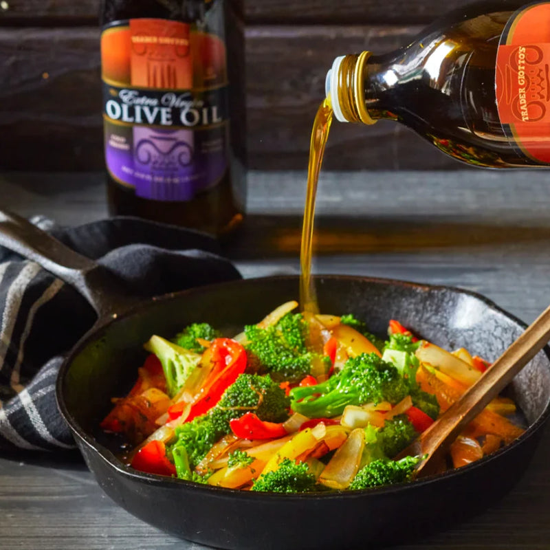 Extra Virgin Olive Oil – Liter Cold Pressed Mediterranean Blend