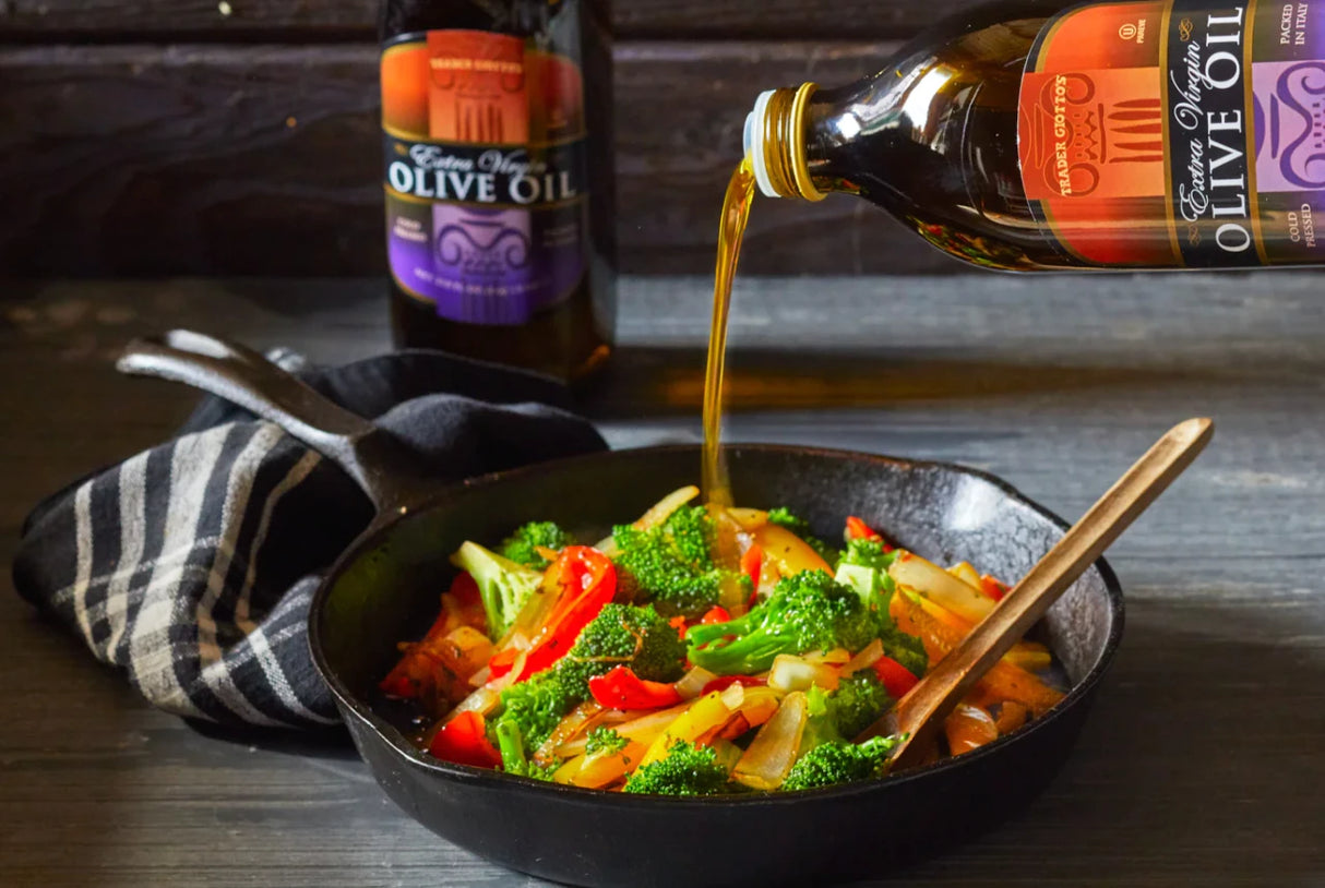 Extra Virgin Olive Oil – Liter Cold Pressed Mediterranean Blend