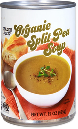 Trader Joe’s Organic Split Pea Soup – Hearty Gluten-Free Vegan Soup