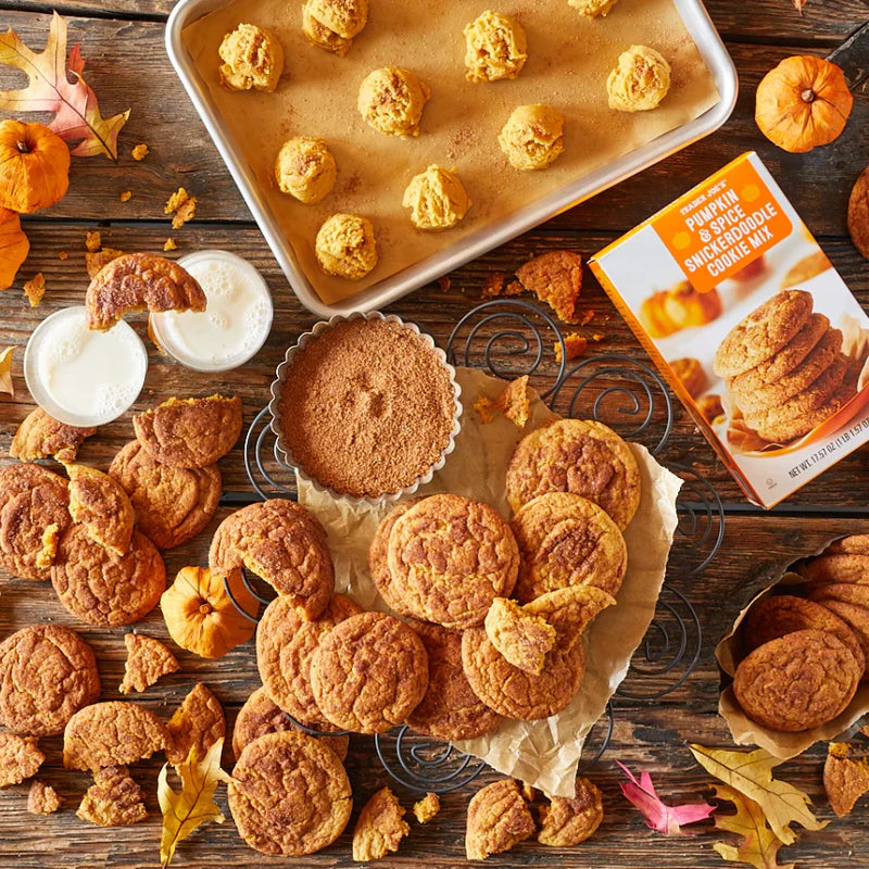 Pumpkin & Spice Snickerdoodle Cookie Mix 17.57 Oz – Easy Homemade Cookies